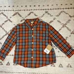 NWT Boys button down shirt